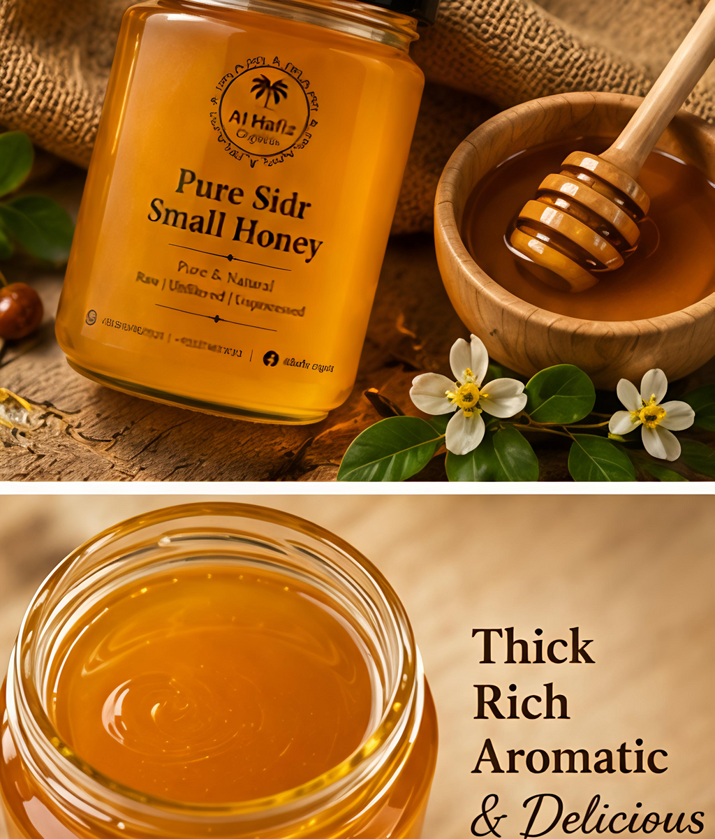 Sidr Pure Small Bee Honey (Jangli Beri)