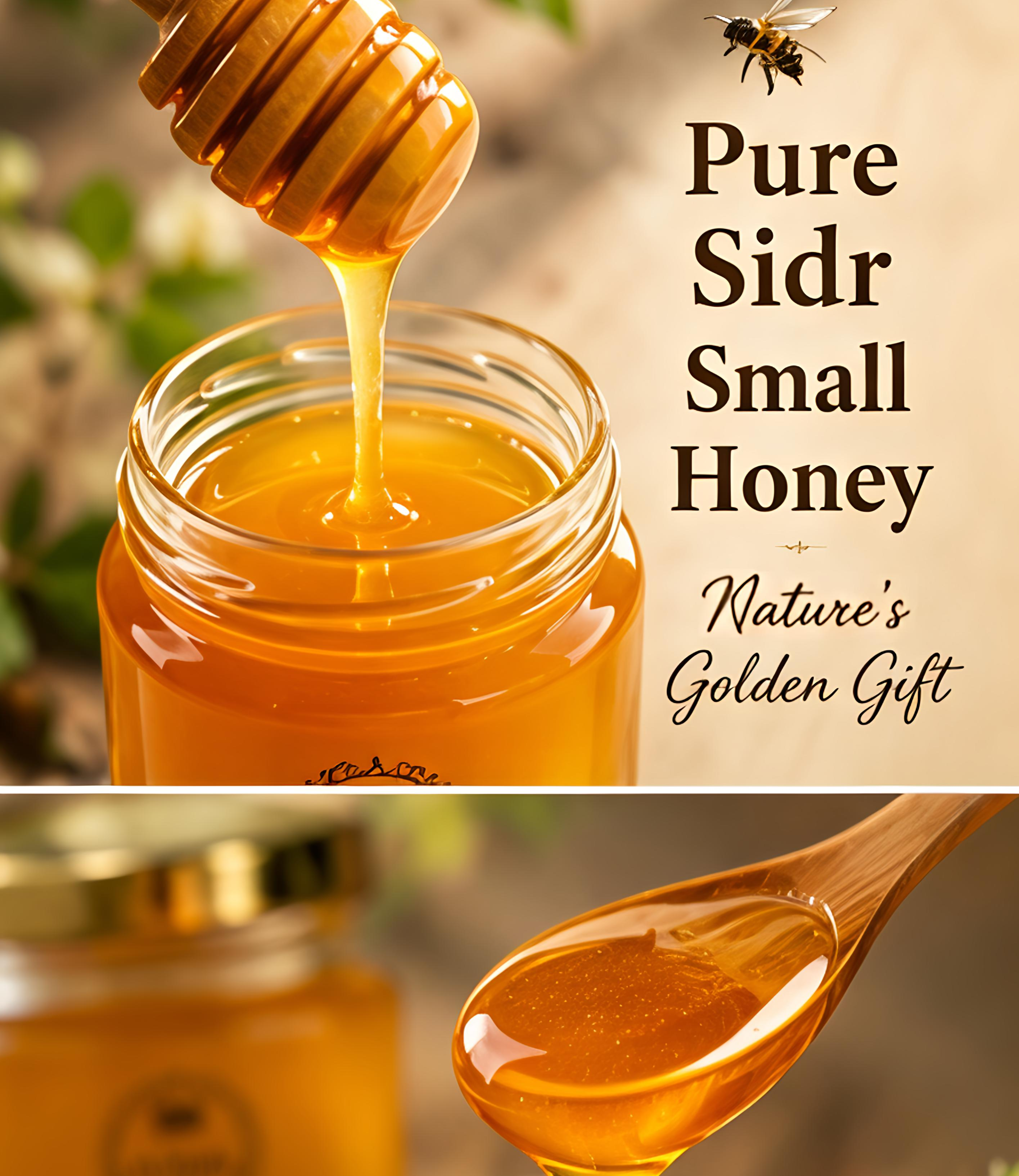 Sidr Pure Small Bee Honey (Jangli Beri)