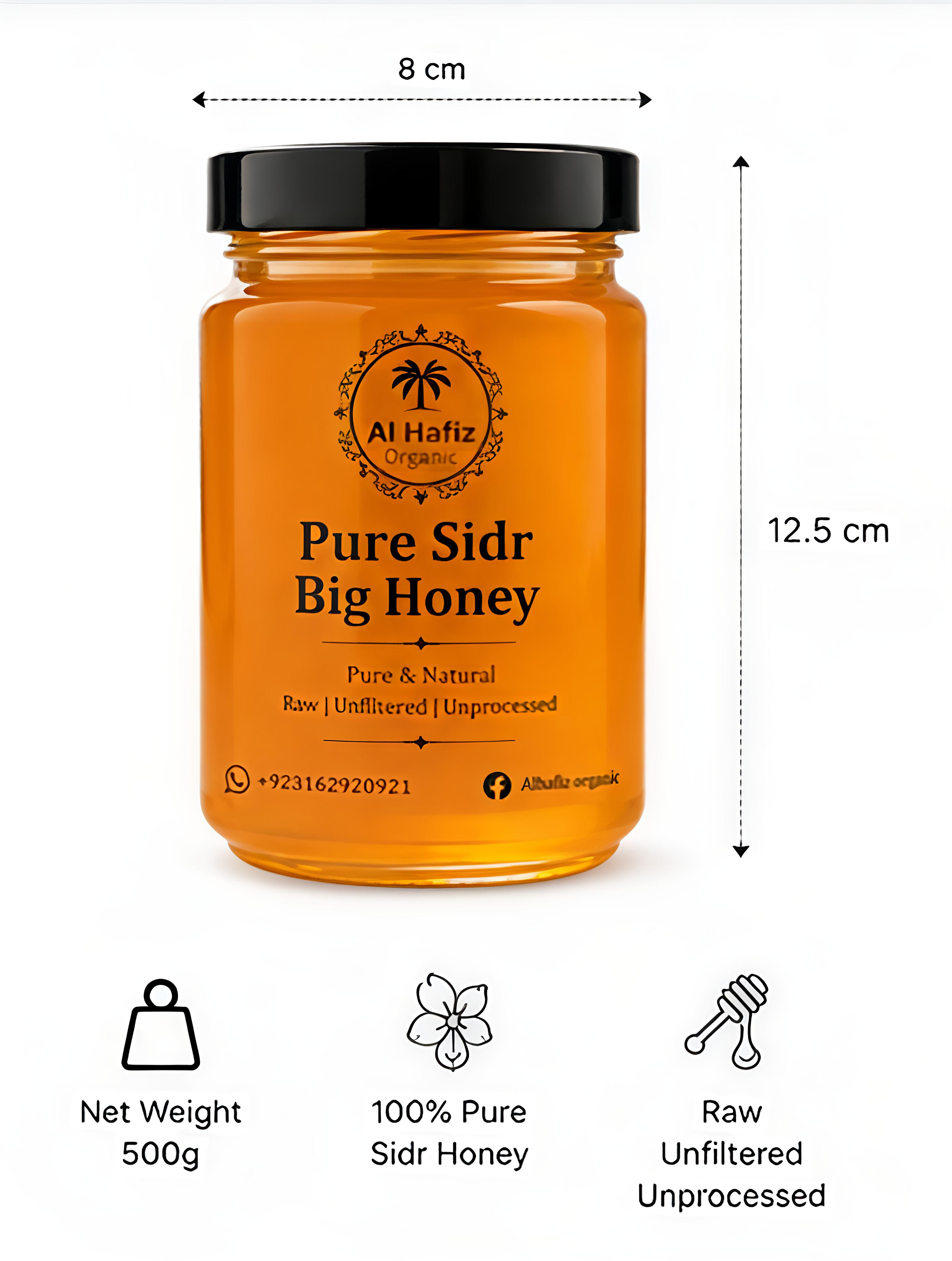Sidr Pure Big Bee Honey (Jangli Beri)